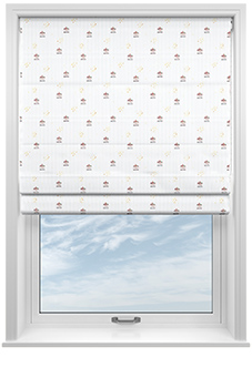 Merrily, Merry Small Fairground - Twist&Fit Roman Blind